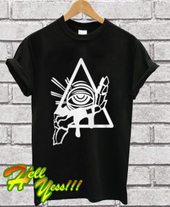 All Seeing Psychic Circle T Shirt
