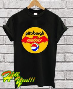 Cool ABA Pittsburgh Condors Retro Basketball T Shirt