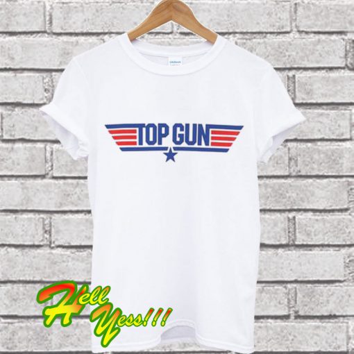 TOP GUN White T Shirt