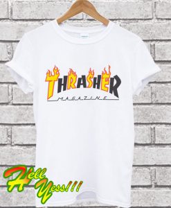 Thrasher Flame Mag T Shirt