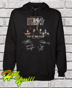 Official The Final Tour Ever Kiss End Of The Road World Tour Hoodie