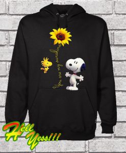 Snoopy You Are My Sunshine Hoodie