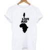 Live aid music art T Shirt