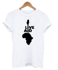 Live aid music art T Shirt