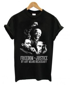 Mandela, Martin Luther King, Malcolm X T Shirt