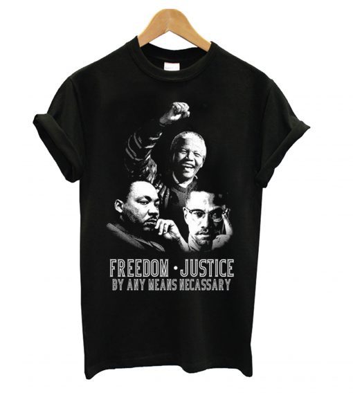 Mandela, Martin Luther King, Malcolm X T Shirt