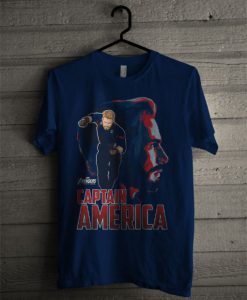 Marvel Avengers Infinity War Captain America View Mens Graphic T Shirt