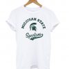 Michigan State Spartans Retro Script Triblend T Shirt