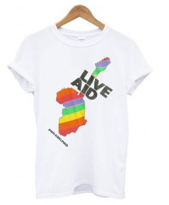 Vintage 80s Live Aid Philadelphia T Shirt