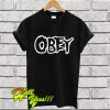 Obey Font T Shirt