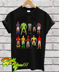 Superhero Butts T Shirt