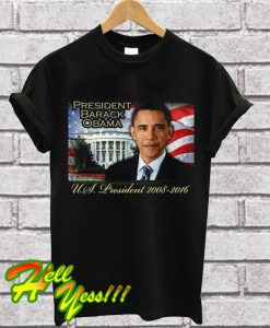 President Barack Obama 2008-2016 U.S. President T Shirt