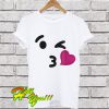 Blowing Kiss Emoji T Shirt