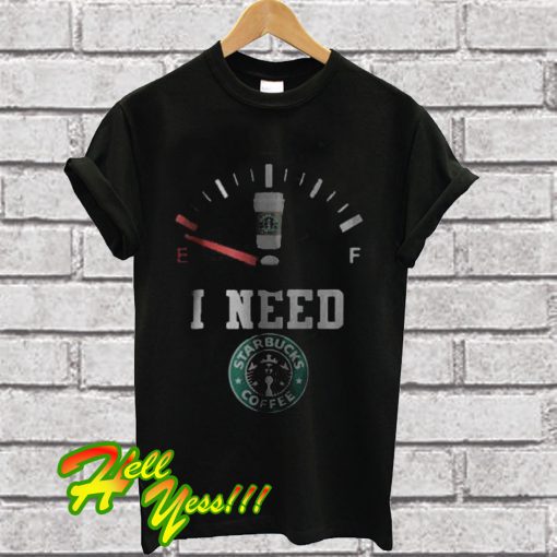 Necesito Cerveza I Need Starbucks Coffee T Shirt