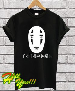 Spirited Away No Face Kaonashi Harajuku T Shirt