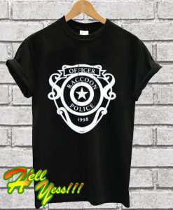 Raccoon's Officer T Shirt