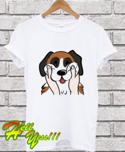 Saint Bernard Chubby Cheeks T Shirt