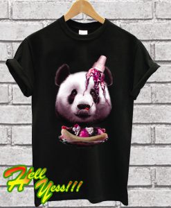 PANDA LOVES ICE CREAM T Shirt