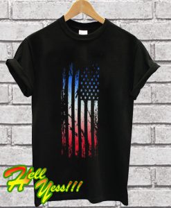 Abstract American Flag America Patriot USA T Shirt