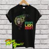 Reggae Iron Lion Zion Music Song Quote Jamaican T Shirt