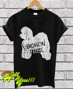Vintage Bichon Frise Dog Lover T Shirt