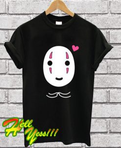 Cosplay No Face Cute T Shirt