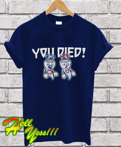 Cuphead You Died T Shirt