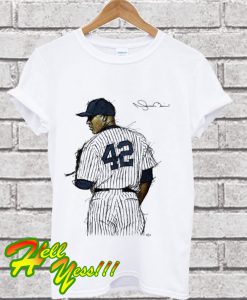 Mariano Rivera Sig B T Shirt