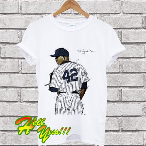 Mariano Rivera Sig B T Shirt