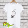 Middle Finger Graphic T Shirt