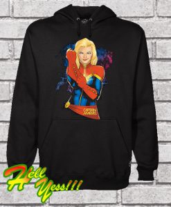 Captain Marvel Titan Merchandise Hoodie