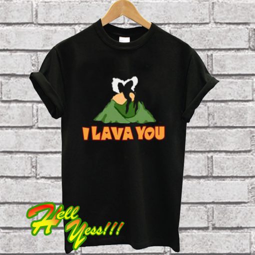 I Lava You Funny Volcano Puns T Shirt