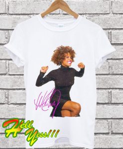 Whitney Houston Smile T Shirt