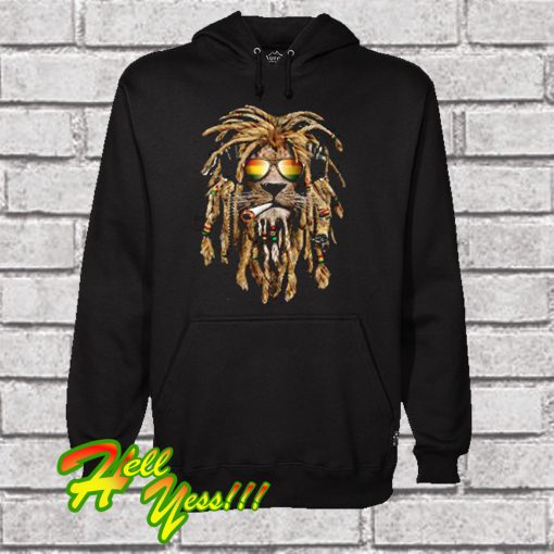 Rasta Reggae Lion Hoodie