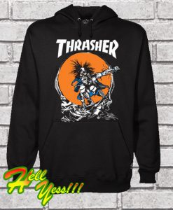 Triko Thrasher Skate Outlaw Hoodie
