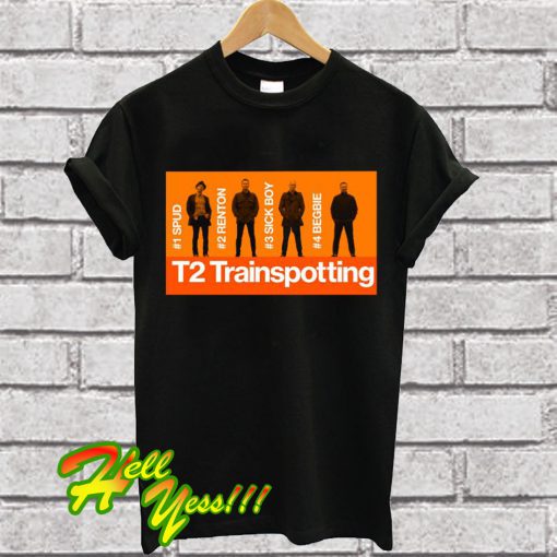 T2 Trainspotting movie T Shirt