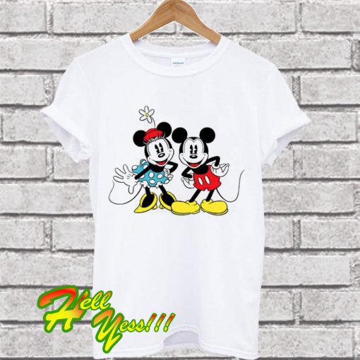 Mickey & Minnie By Happy T Shirt