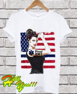 Girl Power Proud EMT T Shirt