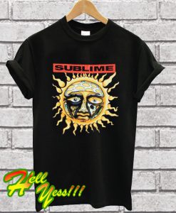 Sublime Sun Black T Shirt