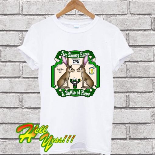 Two Skinny Hares T Shirt