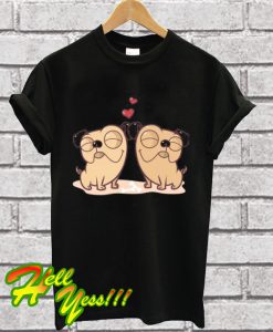 Pug Valentines Day Shirt Dog Lover T Shirt