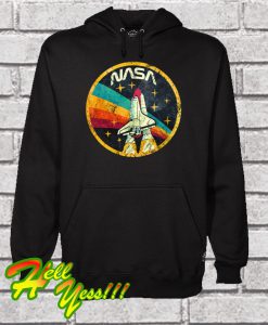 USA Space Agency Vintage Colors Hoodie
