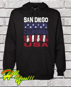 San Diego California USA Hoodie