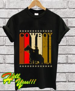 Vintage Rodeo Retro Cowboy T Shirt