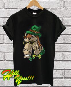 Leprechaun Horse T Shirt