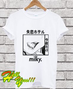 Milky Inverted T Shirt