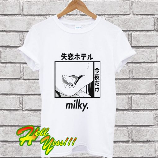 Milky Inverted T Shirt