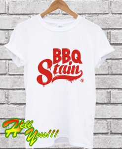 Bbq stain white T Shirt