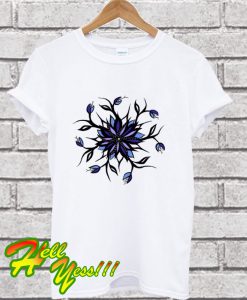 Weird Kaleidoscope Flower T Shirt