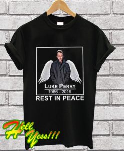 RIP Luke Perry black T Shirt